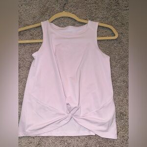 Abercrombie Kids Light Pink Twist Knot Tank Top
